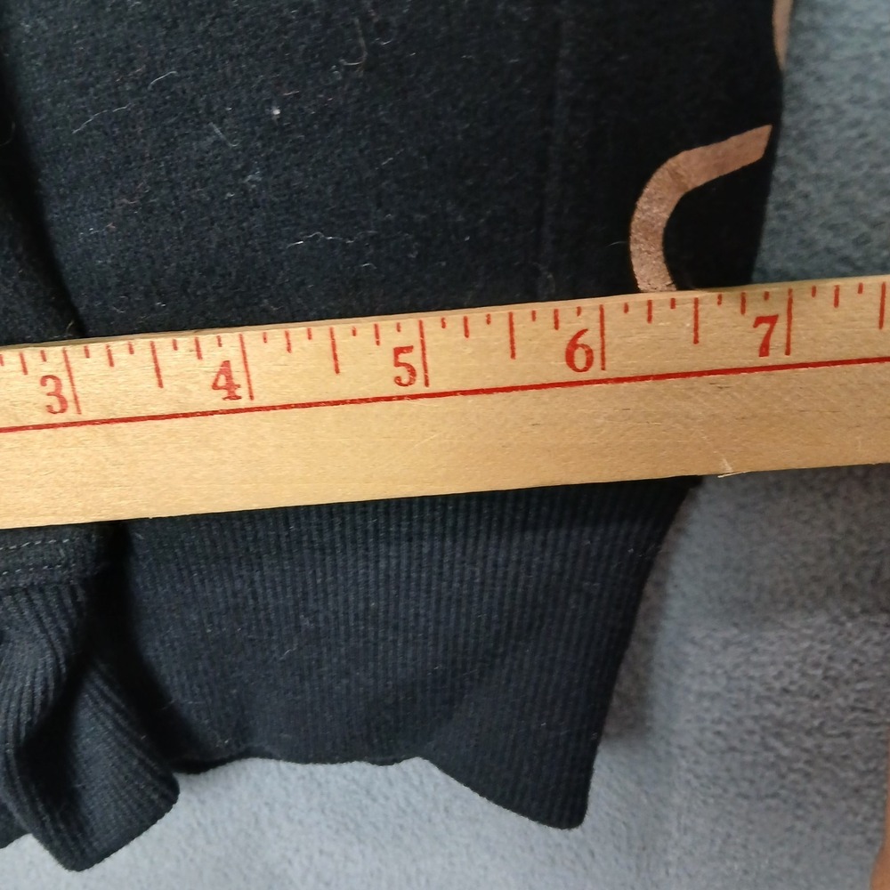 Calvin Klein Performance Sweatpants Women 3X Black Logo Fleece Lined Tapered Leg - Picture 7 of 7